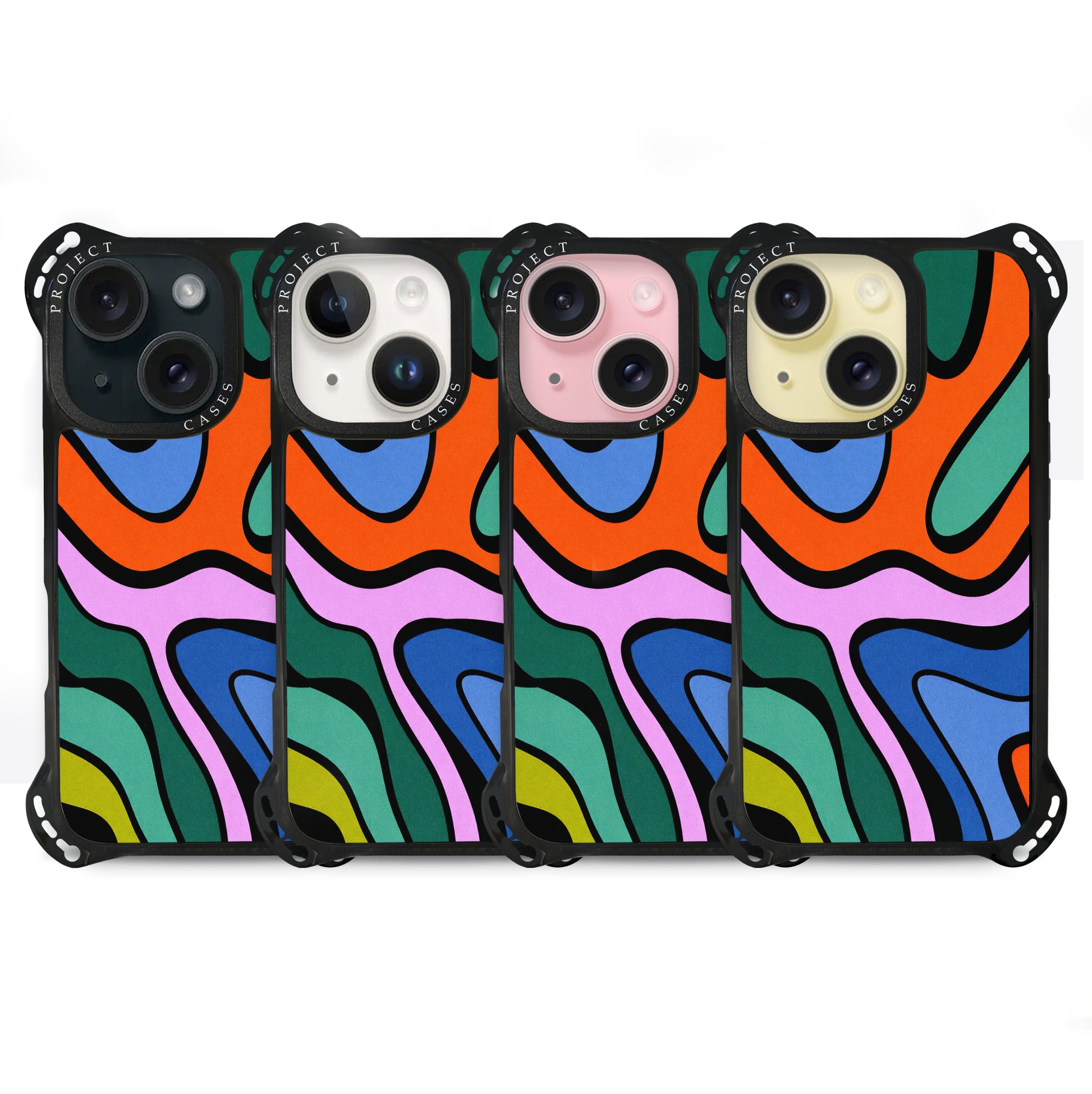 {model: iPhone 15, iPhone 15 Plus, iPhone 14, iPhone 14 Plus, iPhone 13, iPhone 13 Mini, iPhone 12, iPhone 12 Mini, iPhone 11}{case: Bounce} 