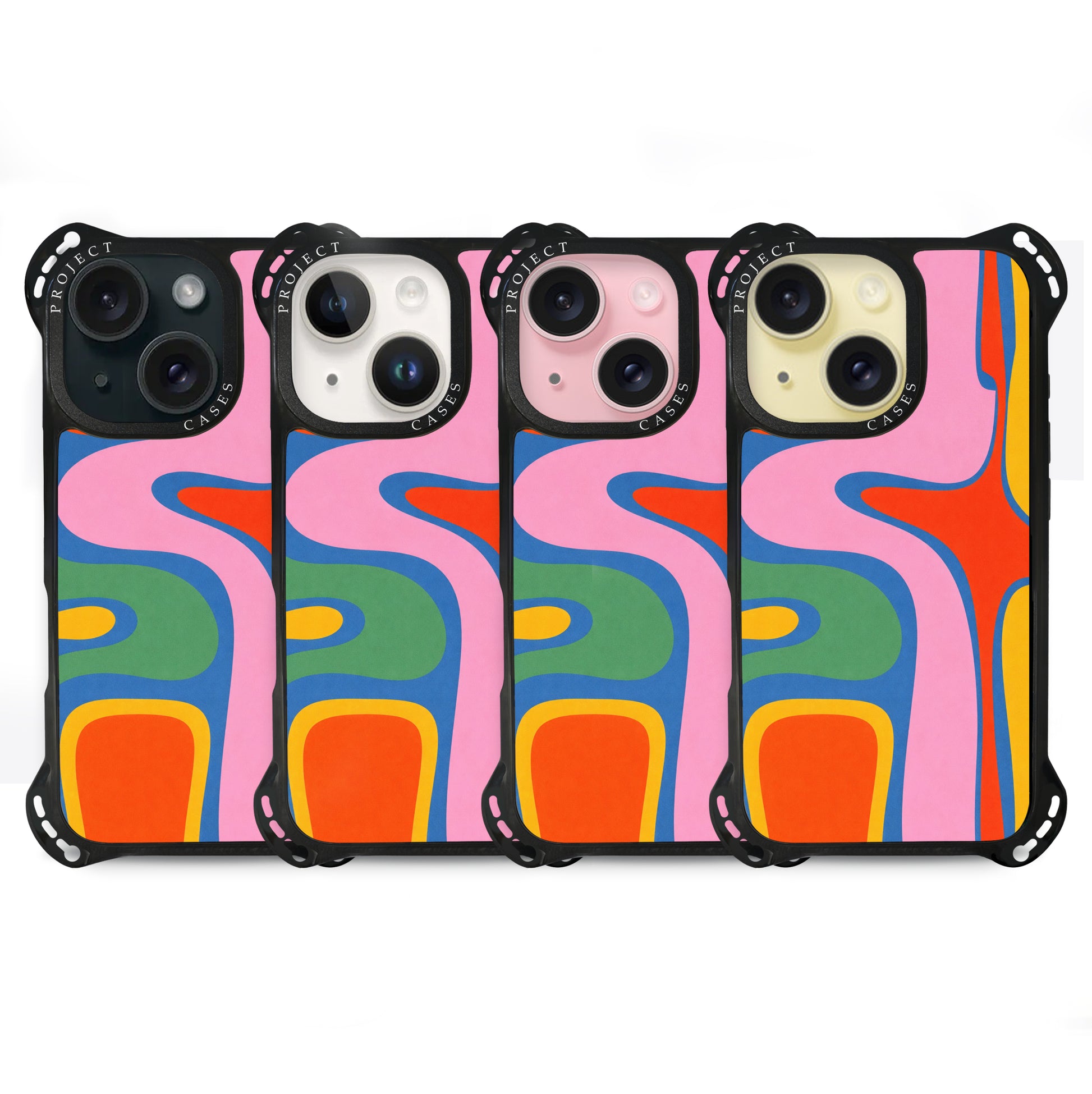 {model: iPhone 15, iPhone 15 Plus, iPhone 14, iPhone 14 Plus, iPhone 13, iPhone 13 Mini, iPhone 12, iPhone 12 Mini, iPhone 11}{case: Bounce} 