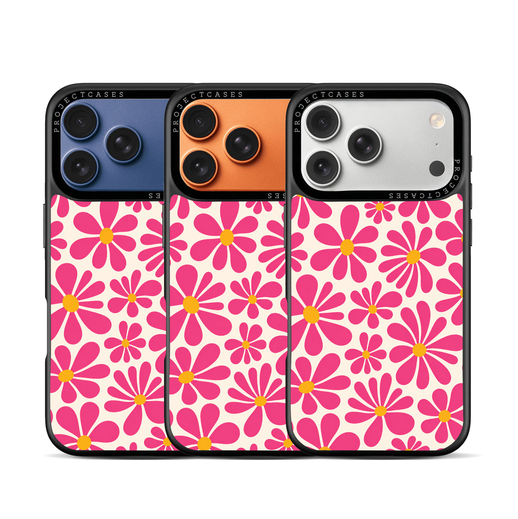 Pink Daisy Noir